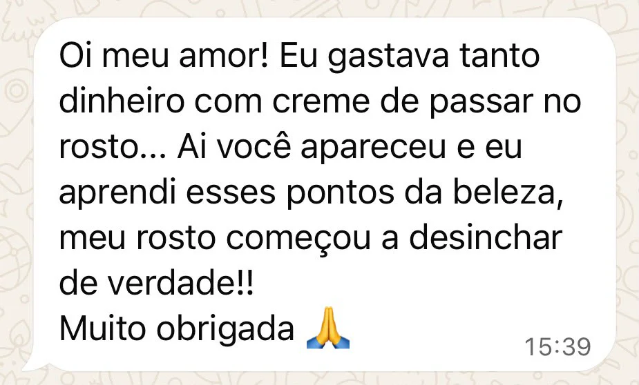 Depoimento no WhatsApp - Maria José, 63 anos